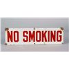 Image 1 : Single-Sided Porcelain "No Smoking" Sign