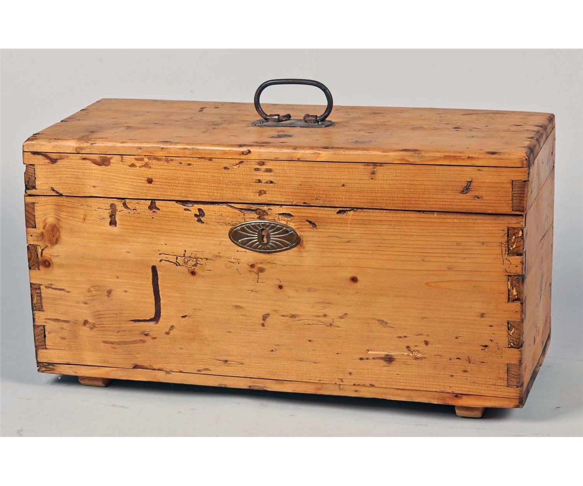 First Tool Box Early Wooden Tool Chest Box