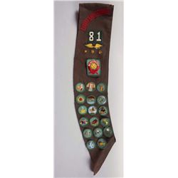 Girl Scout Badge Sash