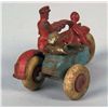 Image 2 : Hubley Cast Iron Cop Motorcycle with Sidecar Toy