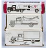 Image 2 : Lot Of 3 Die-Cast Ertl Toy Bank Trucks