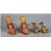Image 3 : Lot Of 4 Tin Ducks- Two Friction, Two Clockwork