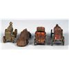Image 2 : Lot Of 4 Cast Iron Cars & Tractor.