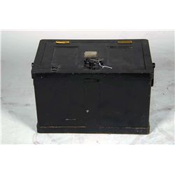 Heavy Steel Locked Cash Box