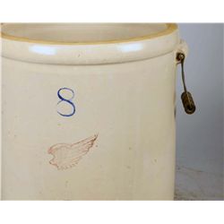 No. 8 Red Wing Stoneware Crock