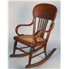 Image 1 : Small Wood Rocking Chair
