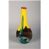 Image 1 : Colorful Blown Art Glass Teardrop Vase