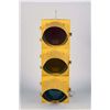 Image 1 : Yellow Traffic Signal w/Red, Yellow & Green Lens