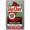 Image 1 : Porcelain Texaco Sky Chief Gas Sign.