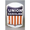 Image 1 : Double-Sided Porcelain Union Gasoline Sign