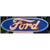 Image 1 : Ford Large Double Sided Neon & Metal Hanging Sign