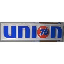 Large Plastic Union 76 Gasoline Sign