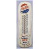 Image 1 : Pepsi-Cola Metal Advertising Thermometer Sign.