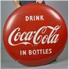 Image 1 : Drink Coca Cola Round Disc Icon Tin Sign