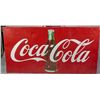 Image 1 : Large T.M. Bottle Coca Cola Tin Bulletin Sign