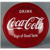 Image 1 : Coca Cola Unusual Dimensional Round Tin Sign