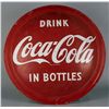 Image 1 : Coca Cola Unusual Dimensional Round Tin Sign