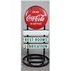 Image 1 : Coca Cola Double-Sided Button Curbside Sign