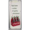 Image 1 : Tin Coca Cola Advertising Sign