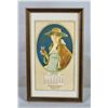 Image 1 : Coca Cola 1918 Advertising Calendar In Frame