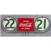 Image 2 : Lot Of 2: Coca Cola Grocery Store Aisle Signs