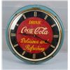 Image 1 : Coca-Cola Round Advertisement Wall Clock.