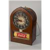 Image 1 : Lighted Coca Cola Neon Clock With Moving Ad Panel