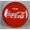 Image 1 : Drink Coca Cola Round Disc Icon Porcelain Sign