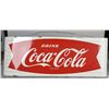 Image 1 : Coca Cola Dimensional Porcelain Fishtail Sign
