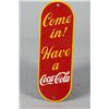 Image 1 : Porcelain Coca Cola Door Push Plate