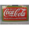 Image 1 : Large Drink Coca Cola Porcelain Sign