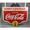 Image 2 : Large Drink Coca Cola Double-Sided Porcelain Sign