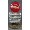 Image 1 : Drink Coca Cola Double-Sided Service Station Sign