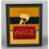 Image 1 : Drink Coca Cola Rx Drugstore Glass Sign In Frame