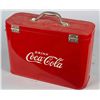 Image 2 : Drink Coca Cola Embossed Metal Ice Chest Cooler