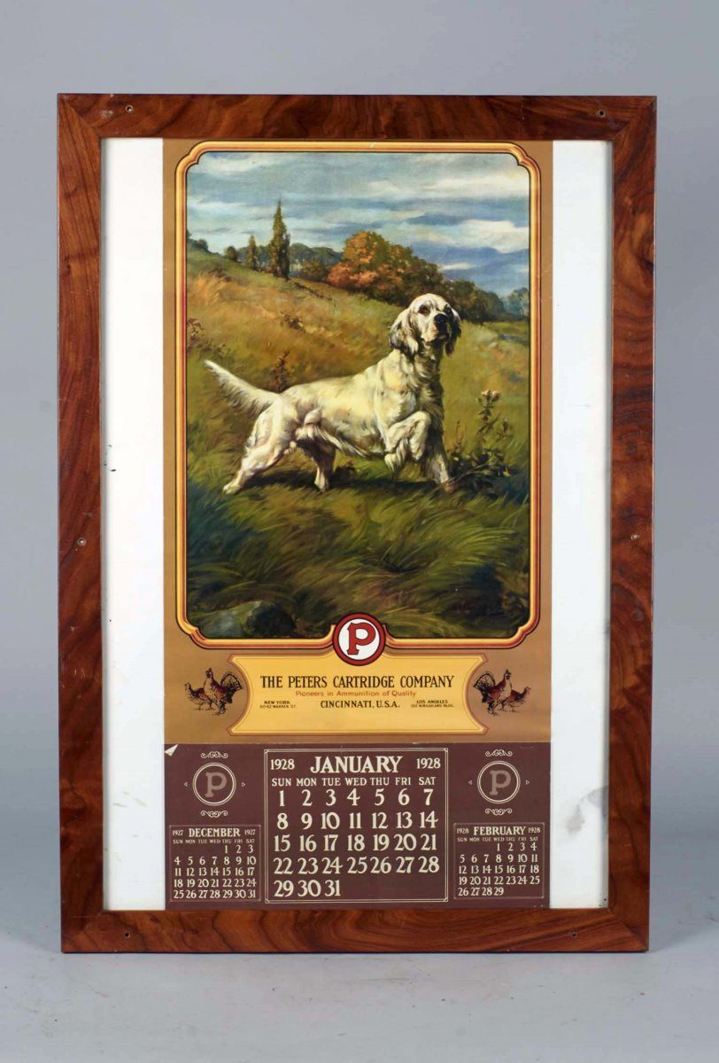 Peters Cartridge Company Advertising Calendar