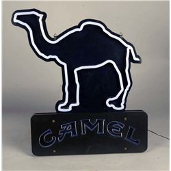 Camel Cigarettes Light Up Plastic Advertisement