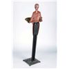 Image 2 : Cast-Iron Black Americana Butler Smoking Stand