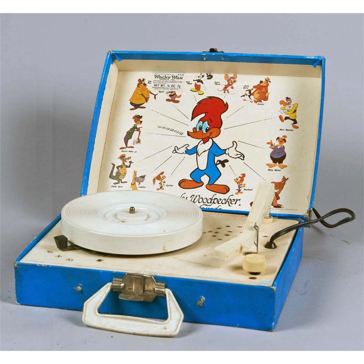 Tele Tone Woody Woodpecker Record Player