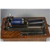 Image 2 : Thomas A. Edison Wax Cylinder Player w/ Horn