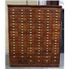 Image 1 : Large Wood Storage Cabinet