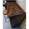 Image 2 : Pine Desk And Stool Set