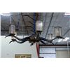 Image 2 : Large Steer Horn Chandelier