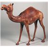 Image 1 : Leather Wrapped Carved Wood Camel