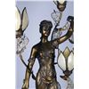 Image 4 : Bronze Blind Justice Figural Lady Lamp