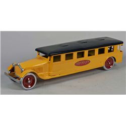Pressed Steel Bus Toy