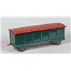 Image 1 : Pressed Steel Green Train Car