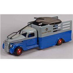 Pressed Steel Buddy L Pull-N-Ride Delivery Truck