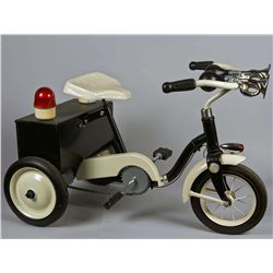 Child's Police Tricycle
