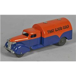 Gulf Gasoline Tanker Truck